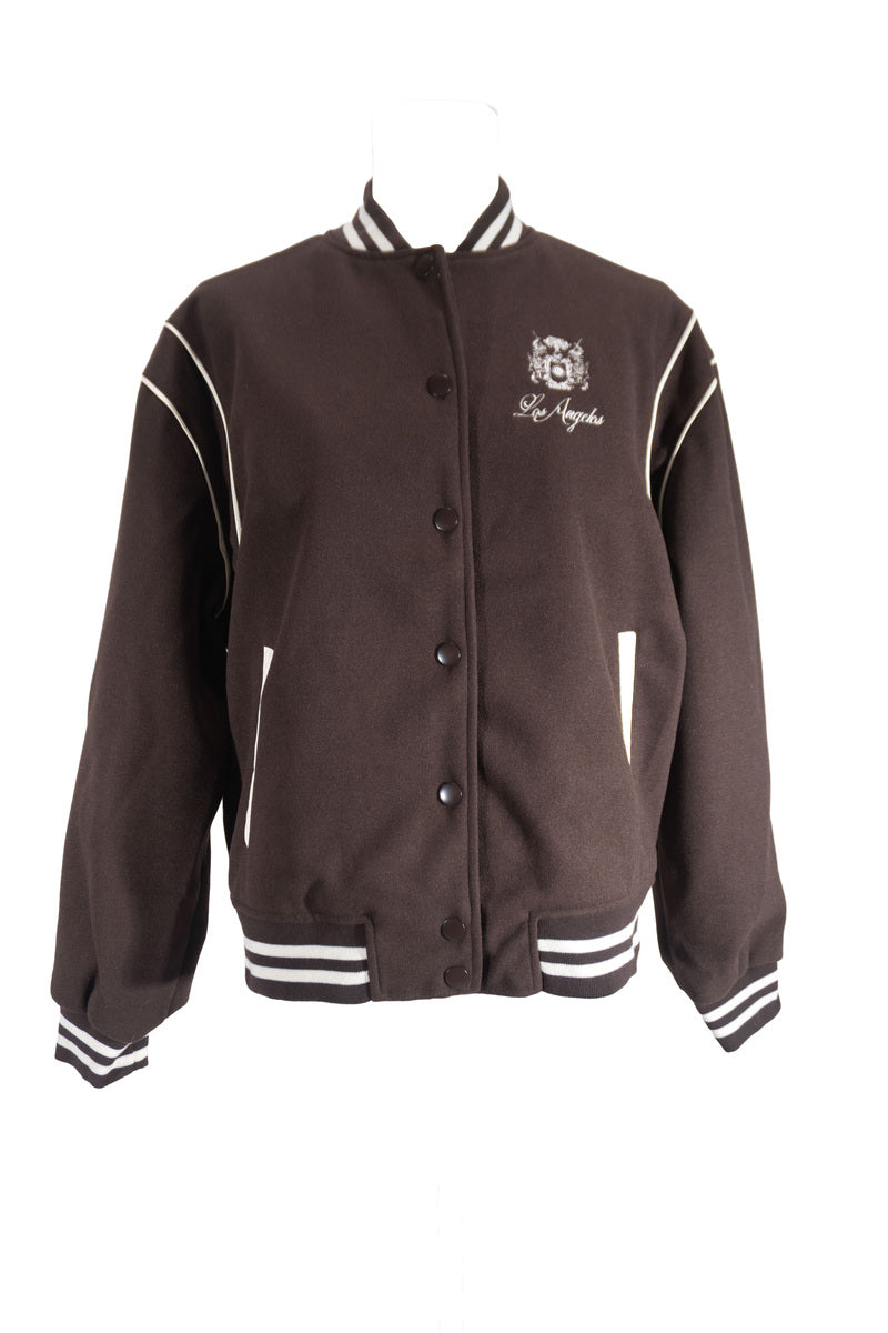 Plus Size Los Angeles Varsity Jacket