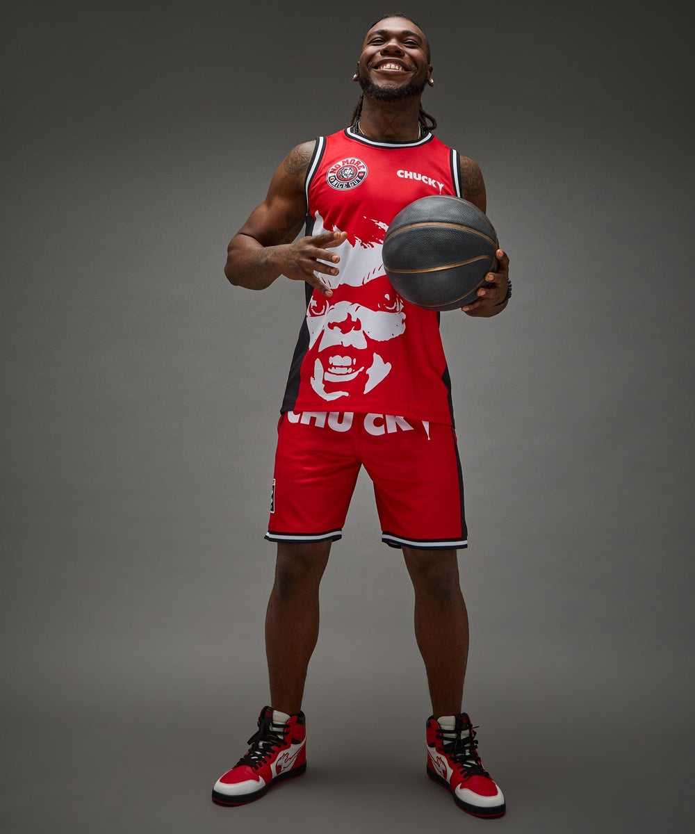 Chucky Basketball Short - Red