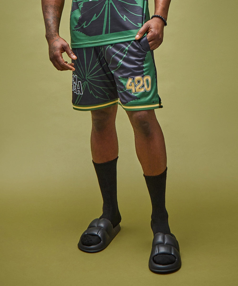 How High Basketball Short - Black