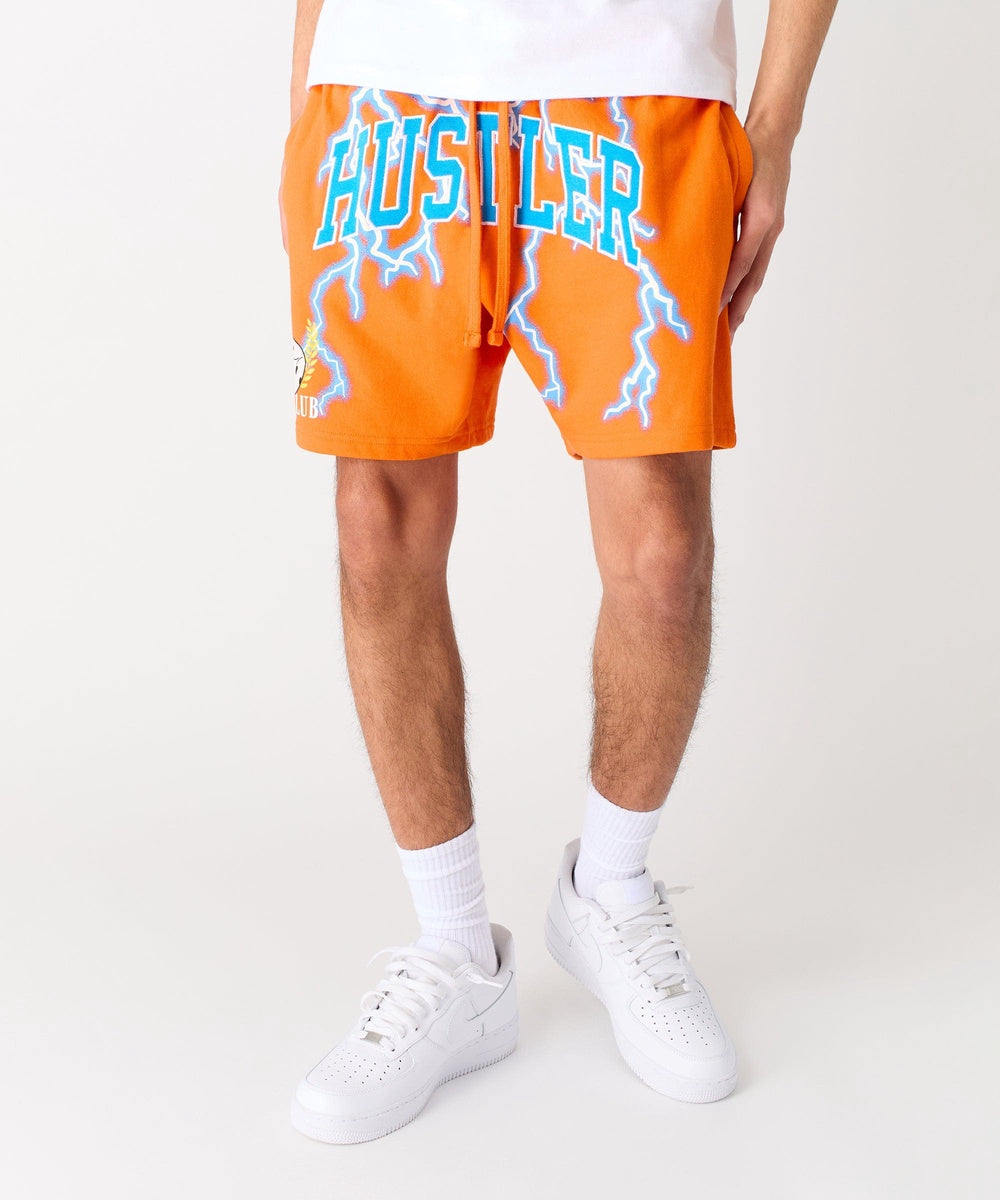 Hustler Players Club Short - Salmon