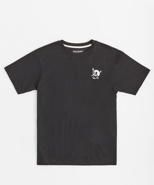 Crossbones Short Sleeve Tee - Black