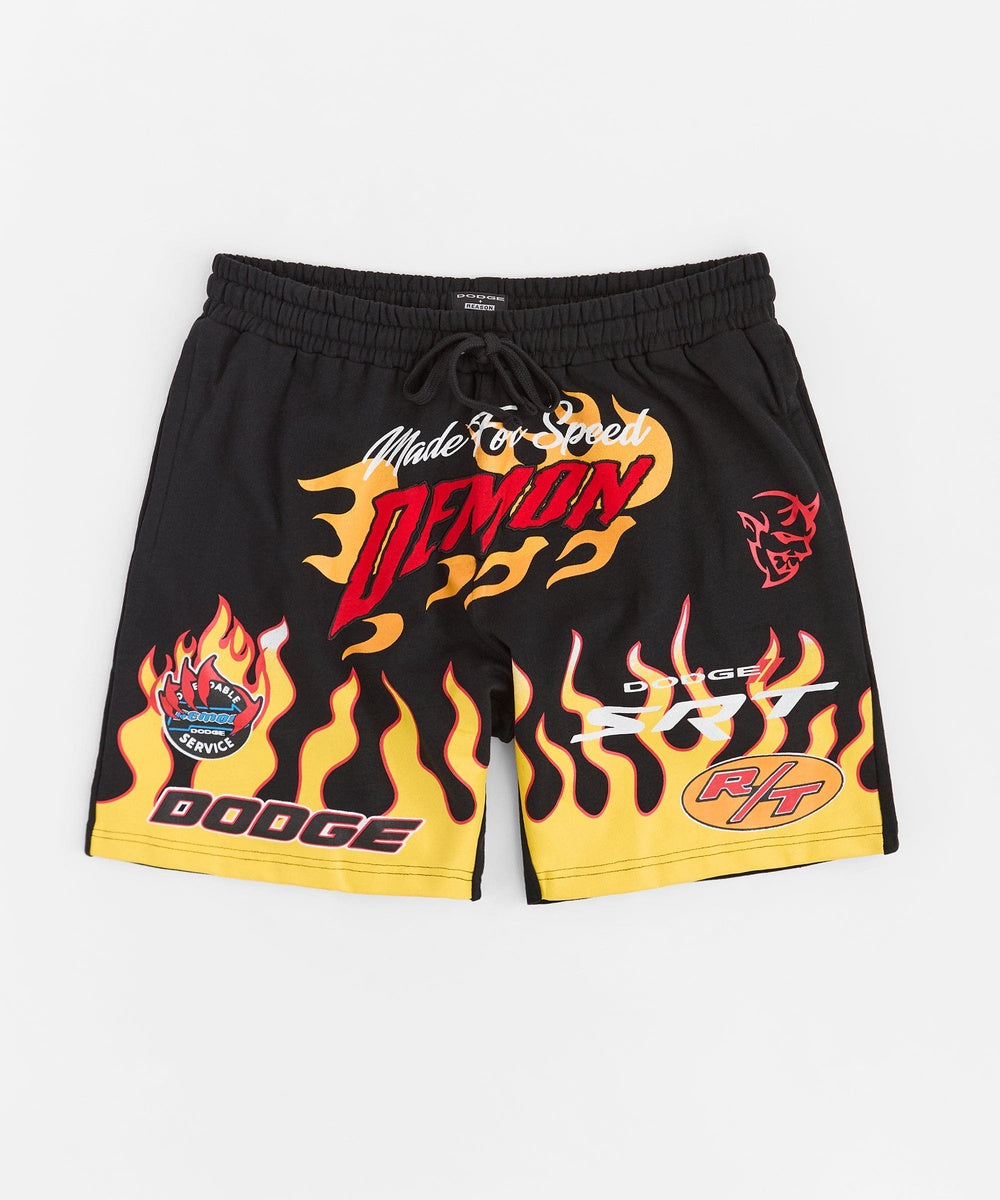 Dodge Demon Speed Racing Short - Black
