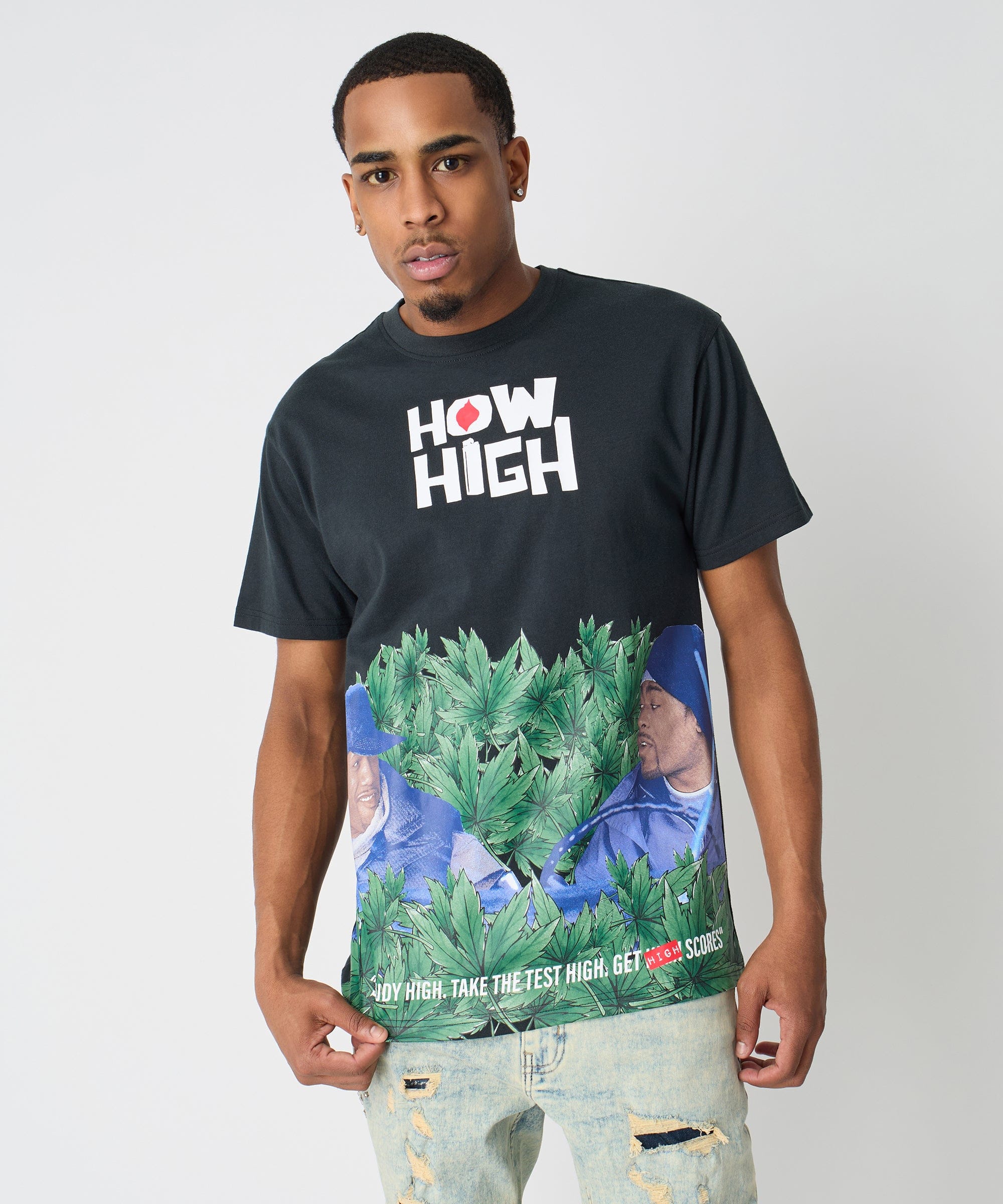 How High Short Sleeve Tee - Black